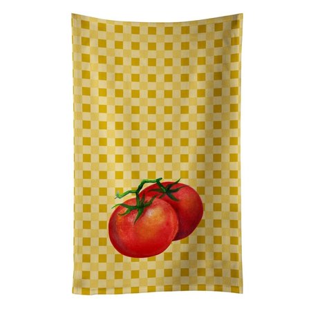 CAROLINES TREASURES Tomato on Basketweave Kitchen Towel BB7215KTWL